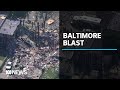 Major gas explosion destroys houses in Baltimore, USA | ABC News