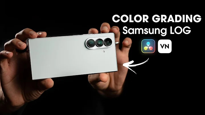 Master Color Grading for STUNNING Samsung Galaxy LOG Videos! - Galaxy Z Fold7