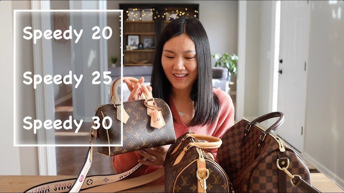 LOUIS VUITTON SPEEDY 20 REVEAL/REVIEW, WHAT IT FITS