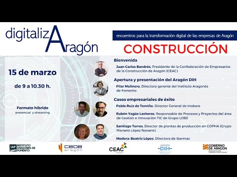 Digitalización Aragón: Construcción