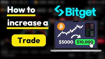 How to increase a Position on Bitget ✅ Add to Trade Size Bitget Tutorial