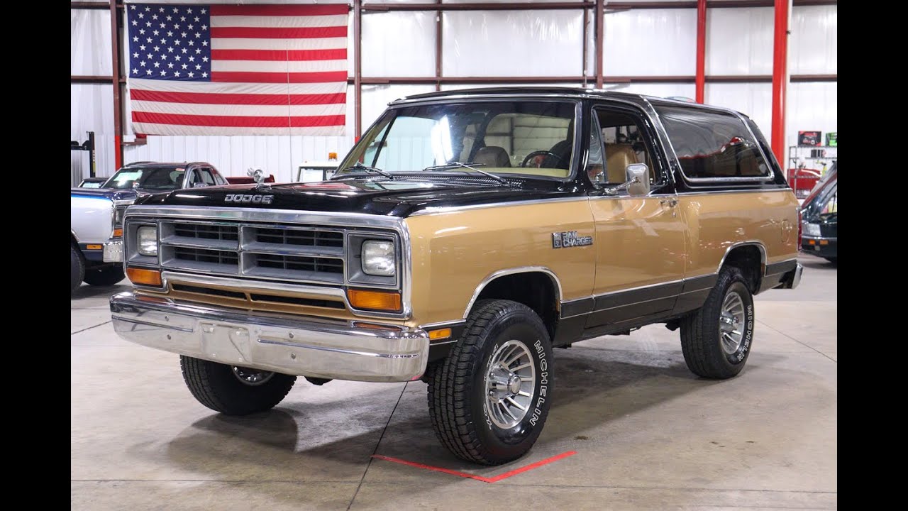 1986 ram charger 150 for sale 37k miles walk around video youtube