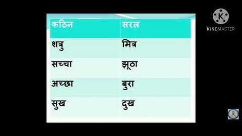 MLZS JHANSI CLASS 2 Hindi Grammar Chapter 9 Lecture 2