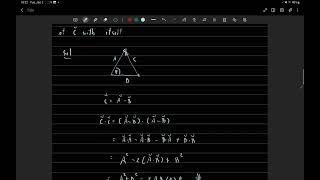 [eng] dot product example problem no.1 with a solution (electromagnetics)