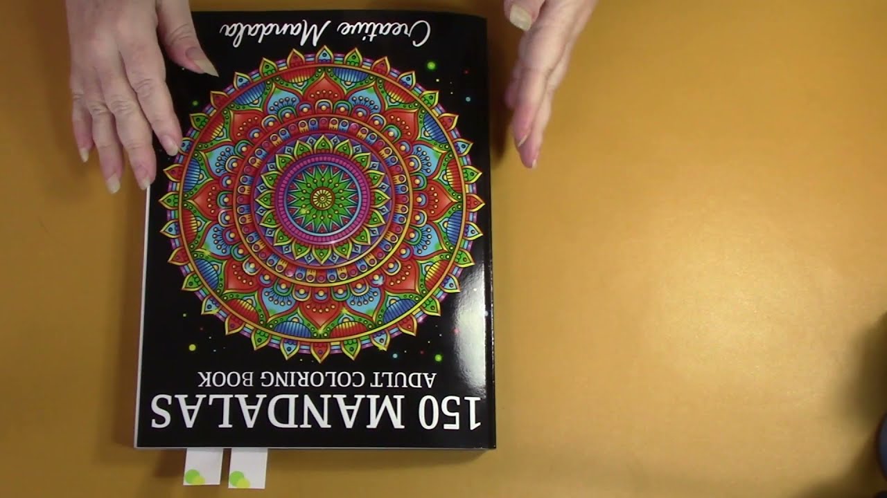 Flip & Review: 150 Mandalas by Creative Mandala (Adult Coloring)