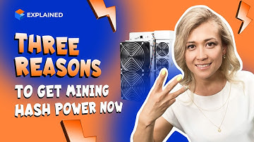 Why is it the best time to get mining hash power now?