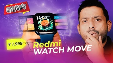 Redmi Watch Move Review: Just a Fancy Display or a Real Smartwatch? | Seedhi Baat | Giveaway