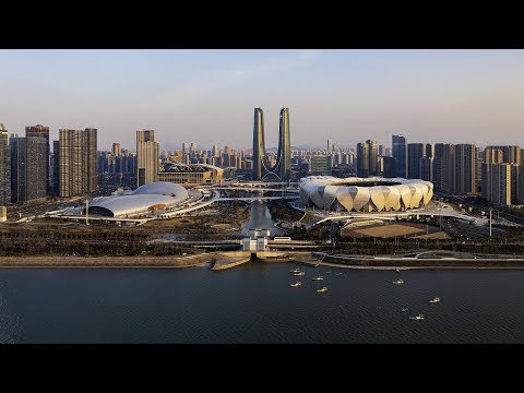 Live: bird's-eye view of hangzhou olympic sports center venue cluster – ep. 3