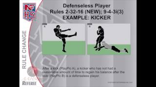 Details 2014 NFHS Football Rule Changes News