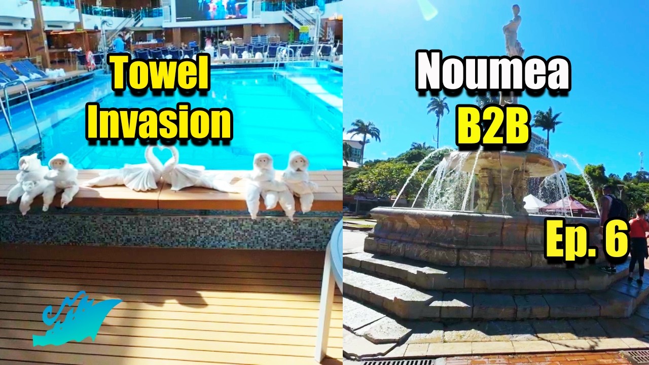 Towel Animals Took Over Before Noumea!  Grinchmas B2B Ep 6