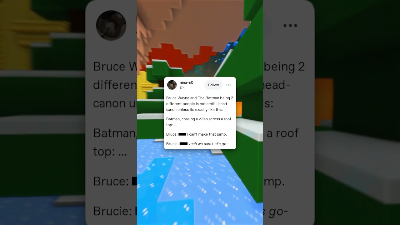 Bruce & Batman Are Different!