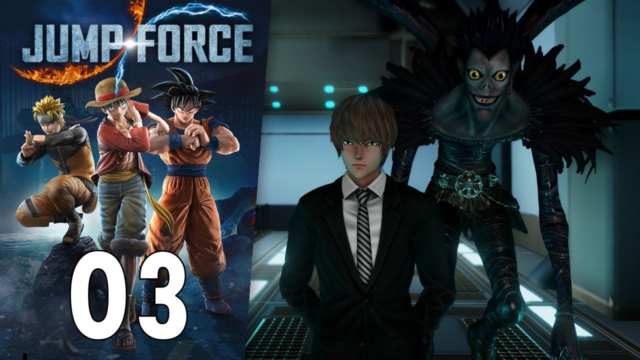 Light Yagami Jump Force 03 Gameplayno Commentary Youtube