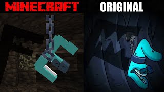 The Craziest Version Alphabet Lore in MINECRAFT Part 1 #1