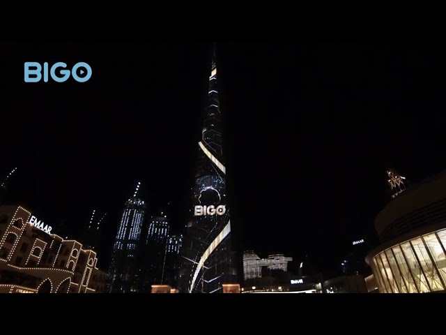 BIGO Lights Up Burj Khalifa | BIGO LIVE| BIGO TV class=