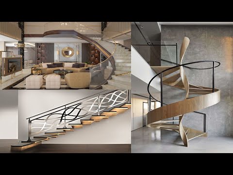 comment choisir un escalier suspendu ? 50 Idées modèle escalier intérieur moderne 2022