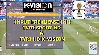 Cara Nonton Piala Dunia 2026 di K-Vision & Frekuensi yg Terbaru