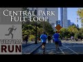 VIRTUAL RUN - Central Park Full Loop 4k 60fps