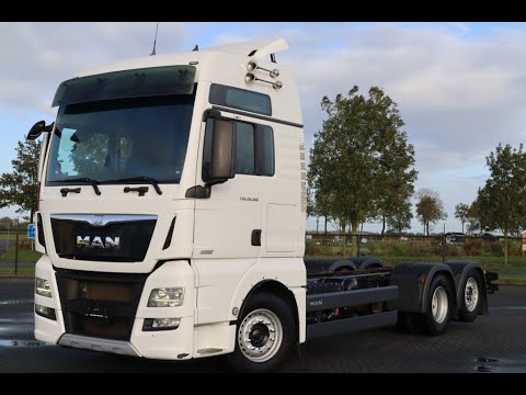 MAN TGX 26.560 6x2 Chassis Year : 2016 REF : 111141 - YouTube