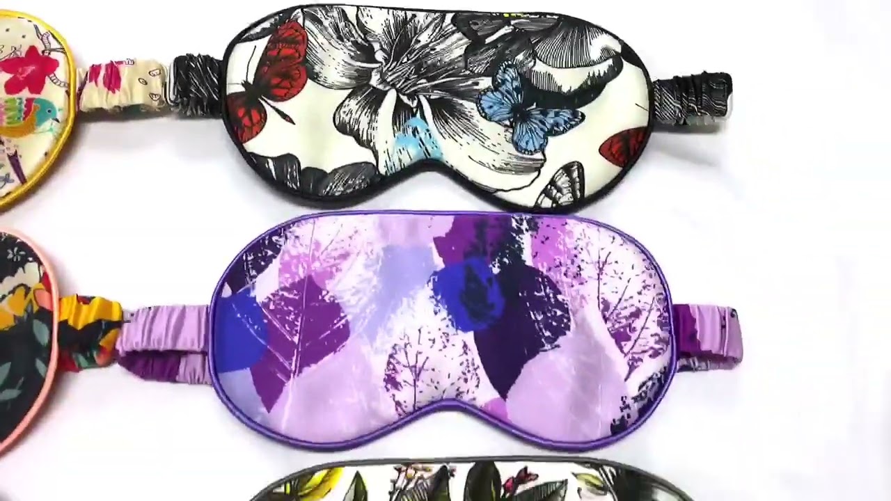 Custom Print Design 22 Momme Silk Eye Mask