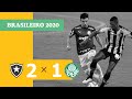 Botafogo 2 x 1 Palmeiras - Gols - 08/10 - Brasileirão 2020
