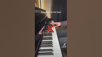 How to play fast scales on the piano