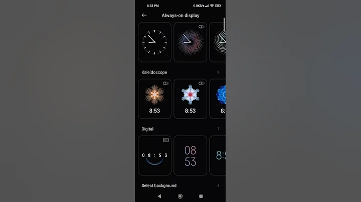 Xiaomi mi 11 lite always on display settings, #shorts #shortvideo