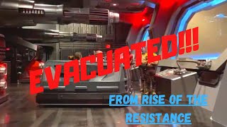 Star Wars: Rise of the Resistance Breakdown & Evacuation |  Hollywood Studios