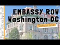 Washington D.C. Walk | Embassy Row Tour | Virtual Guided