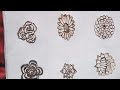 Flower tutorial mehndi design #viralvideo #Mehndi designs 
