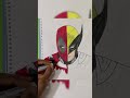 STUNNING DEADPOOL AND WOLVERINE DRAWING AND COLORING TUTORIALS