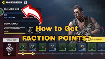 How to Get FACTION POINTS Operation Variant Event Cod Mobile 2025
