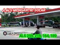 Langka....! 4 Unit ALS Mengantri Solar di SPBU Lubuk Sikaping Nopin 259, 219, 164, 189