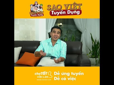 Video CHỢ TỐT VIỆC LÀM | MC Quyền Linh tuyển tài xế riêng - youtube