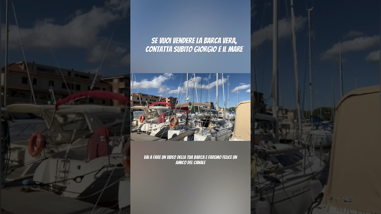 ⁣Se vendi la #barcaavela contata #giorgioeilmare verrà a fare un #video ￼ #sailing