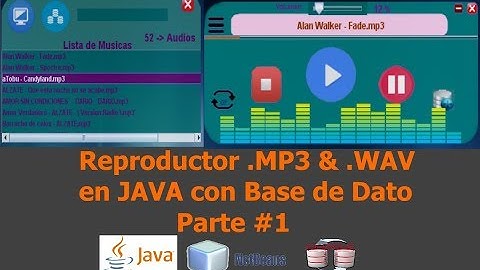 Crear Reproductor MP3 & WAV en java Netbeans con Base de dato Oracle desde cero - Parte 1