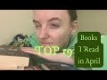 Top 19 books i read in april 2024 reading wrapup  of myths and mammoths