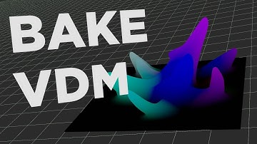 Bake VDM - Blender Addon