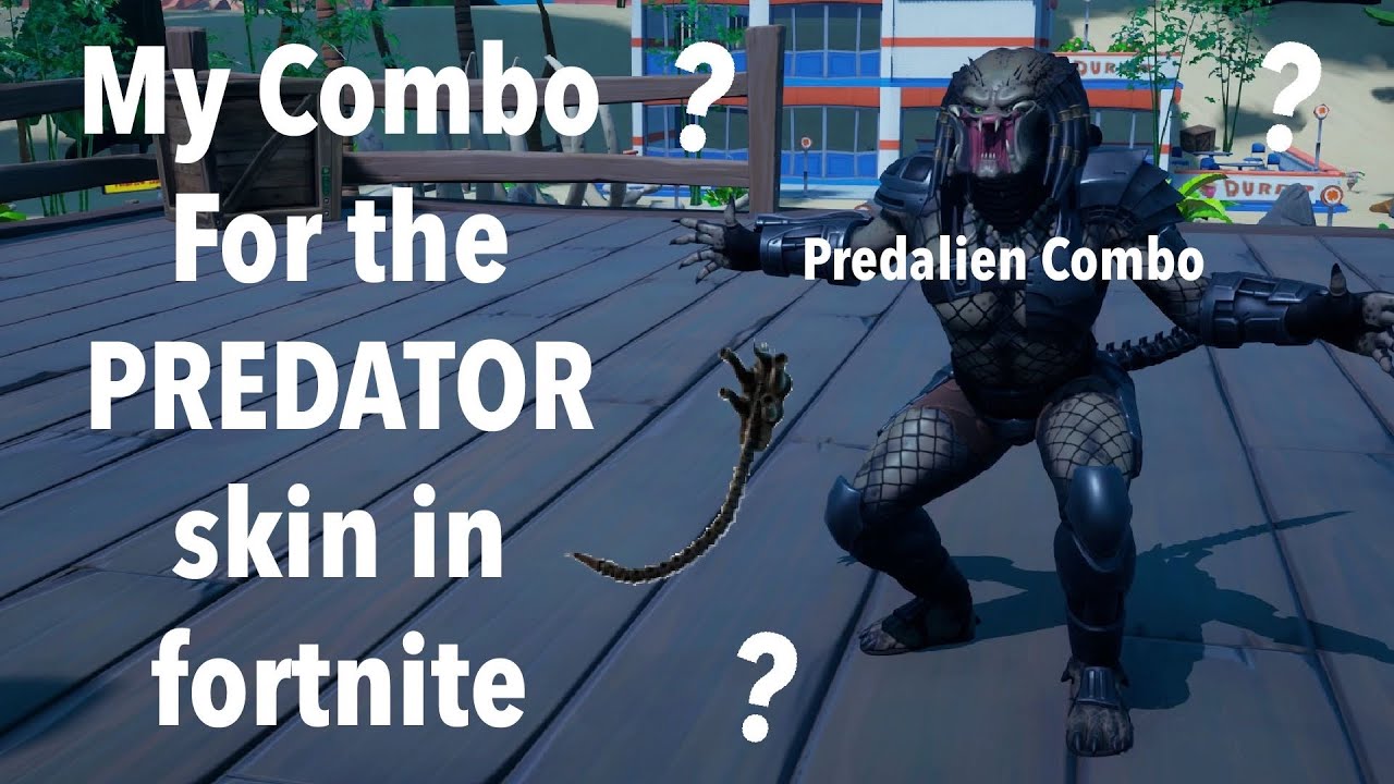 Fortnite Fashion - My Combo For The Predator Skin In Fortnite. Predalien Combo Fortnite!