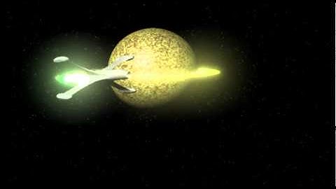 Maya Spaceship first animation