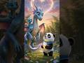 Piko Reunites a Dragon Family 💕🐉 #panda #kidsshorts #kidsfantasyadventure #cute #funny #funny