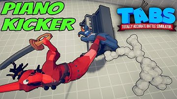 🎹Teleport! Piano Kicker vs EVERY FACTION - Totally Accurate Battle Simulator TABS Mod Egypt Update