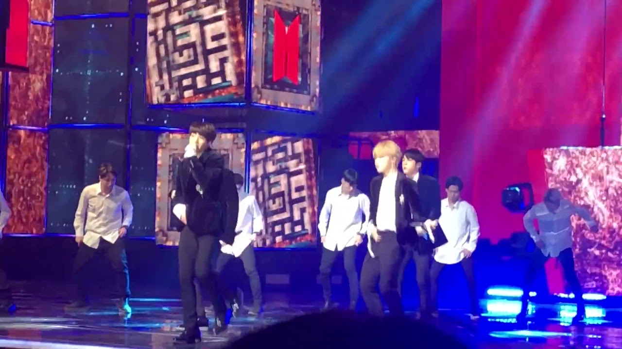 171229 bts - lost jimin jungkook v jin kbs 가요대축제 - YouTube