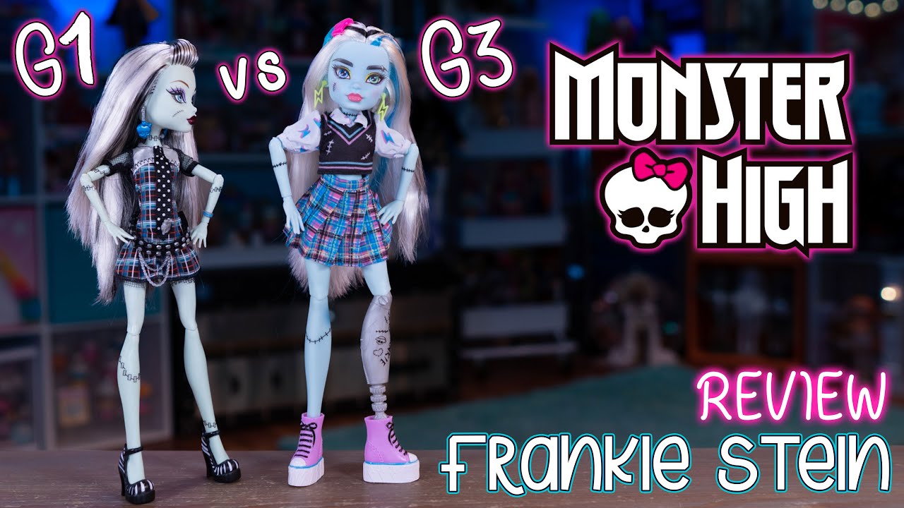 Monster High Frankie Stein 2022 G3 vs 2010 G1 - Doll Review! 