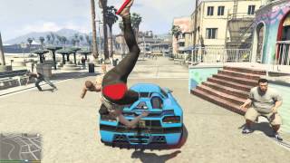 GTA V 6 Minutes of Running Over Pedestrians screenshot 1