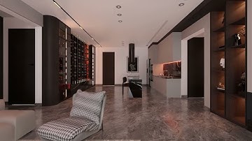 MODERN APARTMENT丨D5 Render 2.4 Interior Challenge