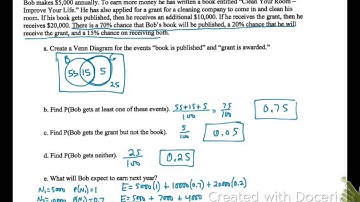 Math 200- 4.7 Expected Value