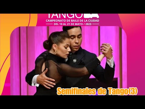 探戈比赛半决赛|Tango Pista组Suyay Quiroga y Jonny Carvajal en metropolitano2023(Tango-3)