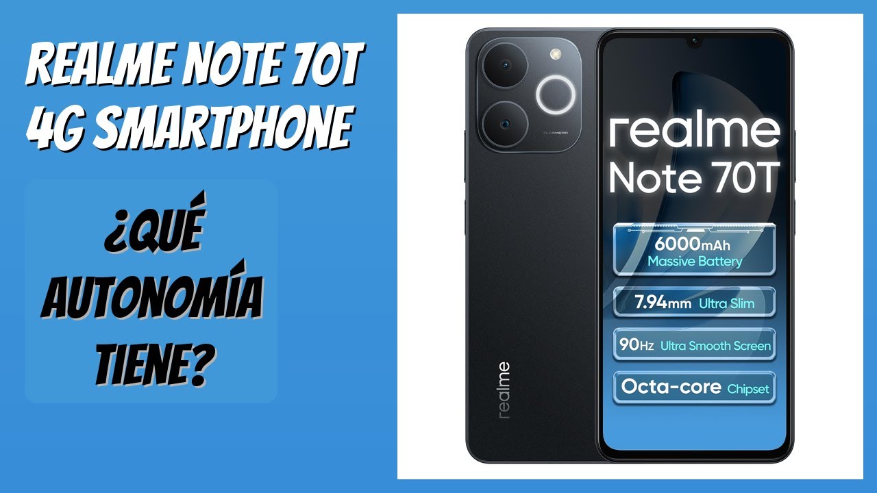 REVIEW (2026): realme Note 70T 4G Smartphone. DETAILS - YouTube
