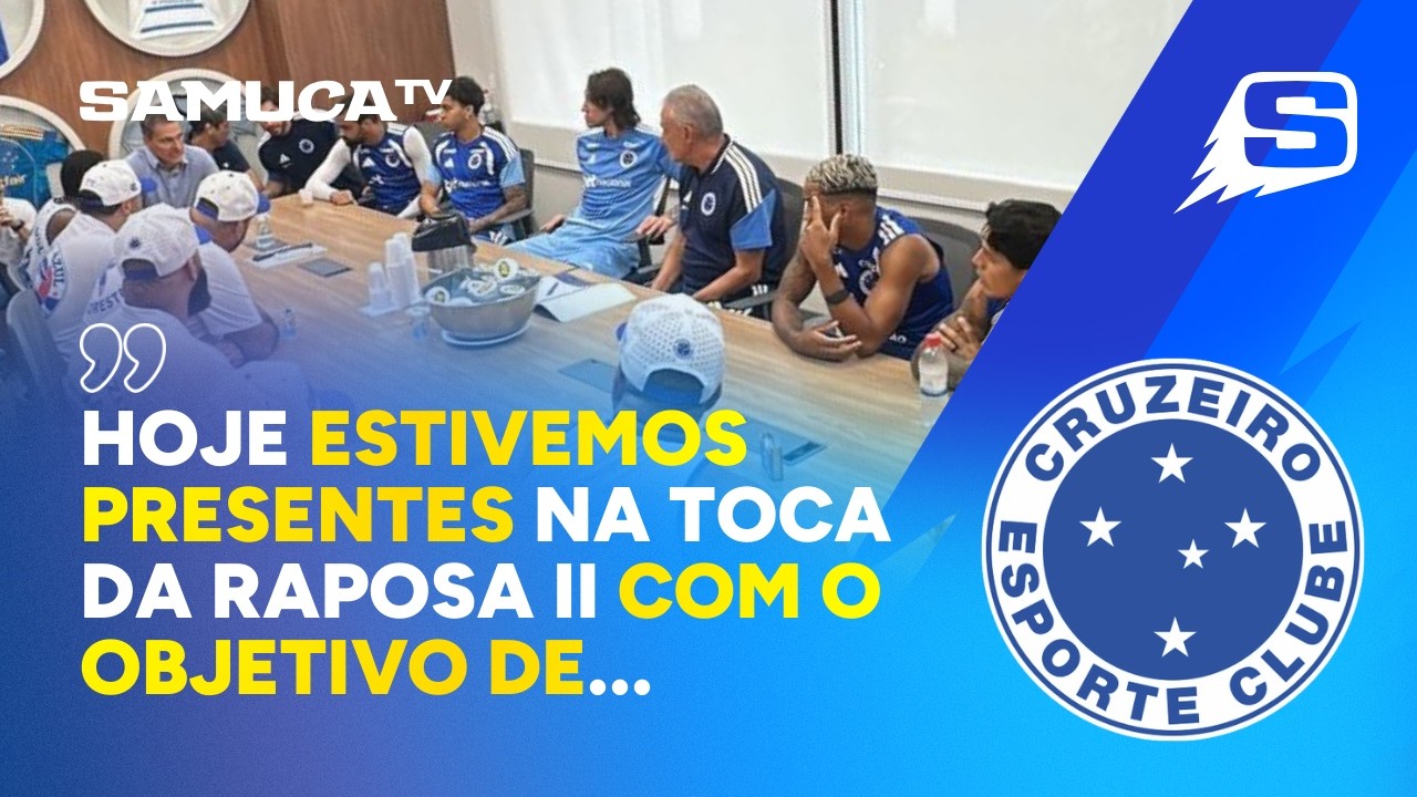 APÓS REUNIÃO COM TITE E ELENCO, TORCIDA ORGANIZADA DO CRUZEIRO DIVULGA POSICIONAMENTO