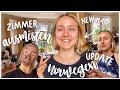 ZIMMER AUMISTEN, ORGANISIEREN & AUFRÄUMEN nach Umzug + NORWEGEN UPDATE zum Auslandsstudium {Vlog}